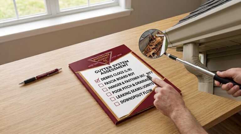 Gutter maintenance checklist