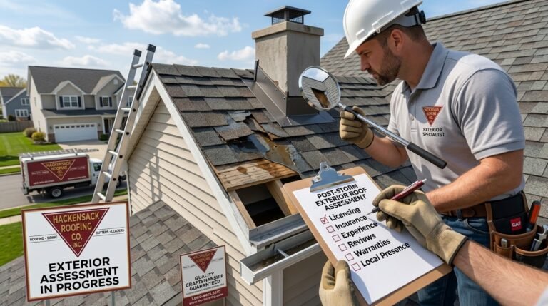 Nor'easter roof inspection